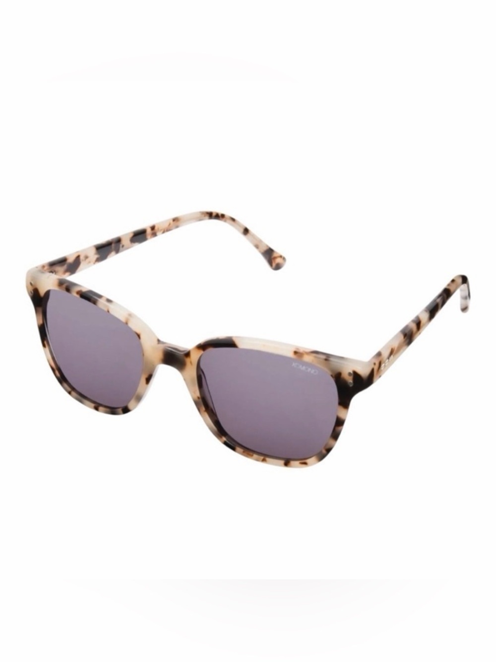 NEW KOMONO Renee Ivory Demi sunglasses (NWT) Cream Brown Tortoise - Picture 2 of 11